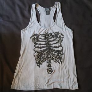 Grey Rib Tank Top